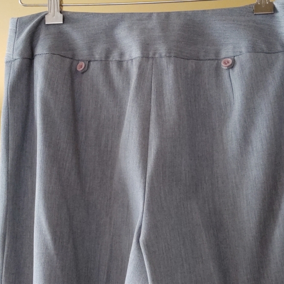 Ann Taylor Loft Gray stretch  classy pants🌹 - Picture 3 of 6